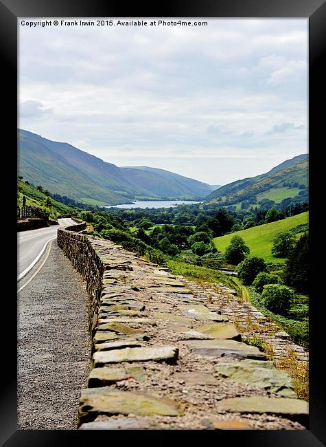 Tan-y-Grisiau reservoir, Ffestiniog, North Wales Framed Print by Frank Irwin