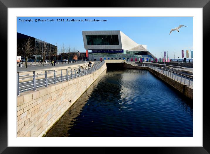 The Museum of Liverpool Framed Mounted Print by Frank Irwin
