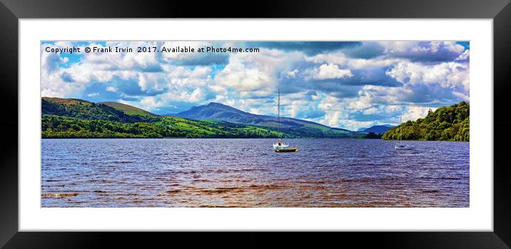 Llyn Tegid (Bala Lake) Framed Mounted Print by Frank Irwin