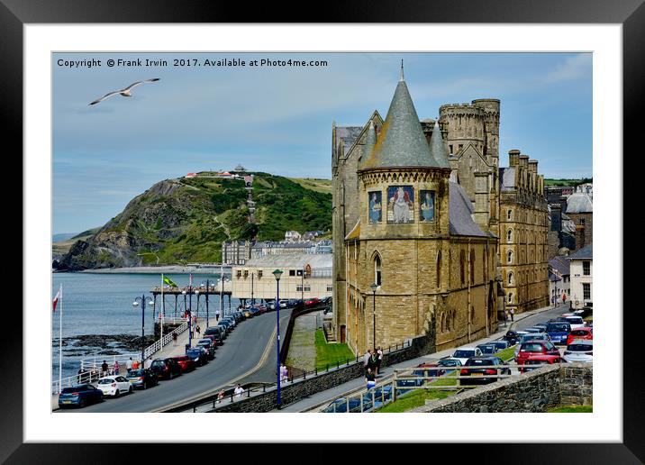 The Old College, Aberystwyth Framed Mounted Print by Frank Irwin