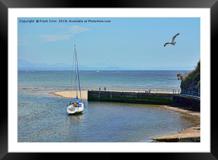 Abersoch harbour, North Wales Framed Mounted Print by Frank Irwin