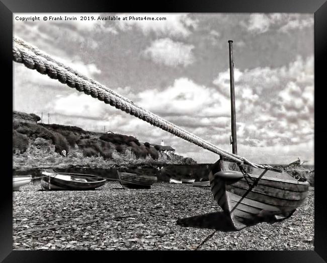 Old film camera shot in Bull bay Framed Print by Frank Irwin