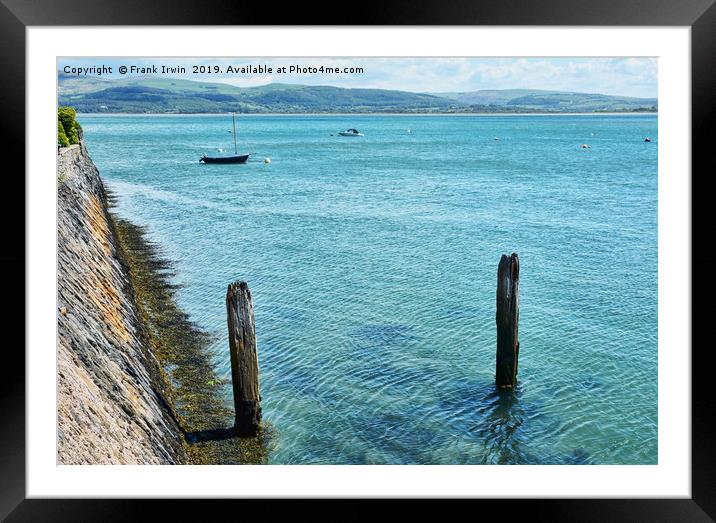 Aberdovey water front. Framed Mounted Print by Frank Irwin