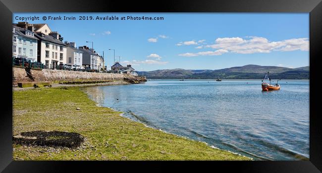 Aberdovey foreshore Framed Print by Frank Irwin