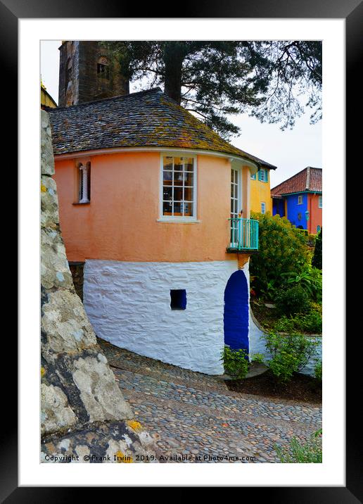 Portmeirion, North Wales Framed Mounted Print by Frank Irwin