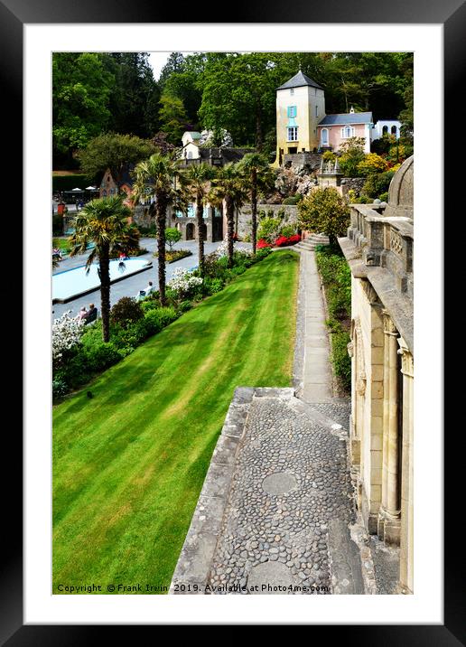 Portmeirion Village  Framed Mounted Print by Frank Irwin