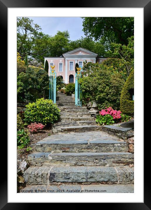 Portmeirion, North Wales  Framed Mounted Print by Frank Irwin
