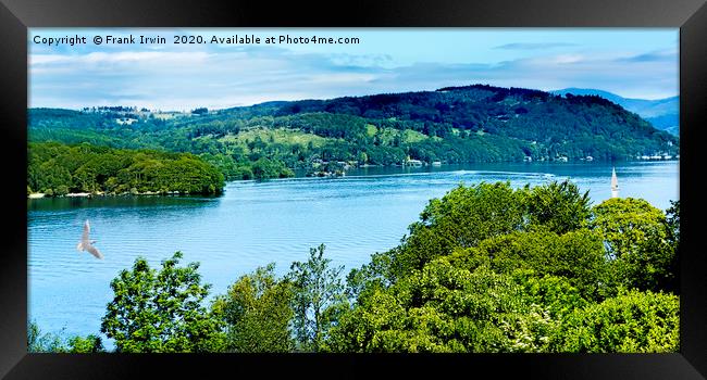 Windermere, UK Lake District Framed Print by Frank Irwin