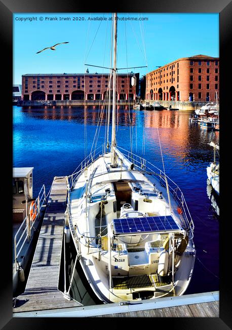 Liverpool's Royal Albert Dock Framed Print by Frank Irwin