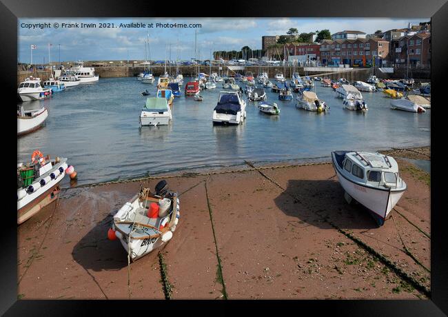 Half tide in Paignton Harbour Framed Print by Frank Irwin