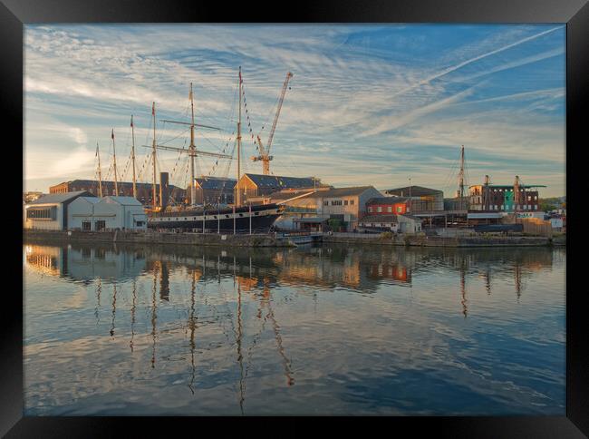 SS Great Britain Framed Print by Roger Byng
