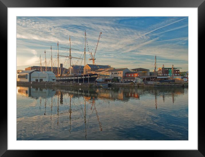 SS Great Britain Framed Mounted Print by Roger Byng