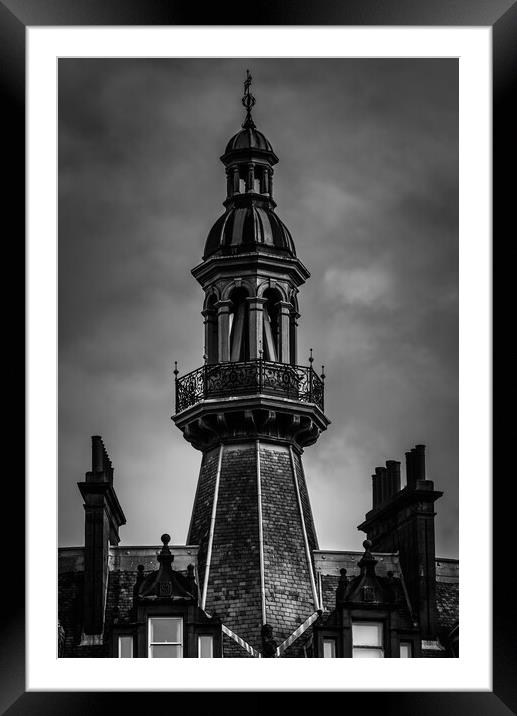 Look Up Glasgow 05 Framed Mounted Print by Gareth Burge Photography