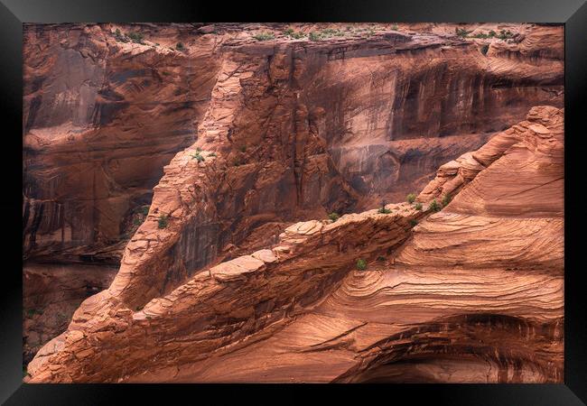 Canyon de Chelly 08 Framed Print by Gareth Burge Photography