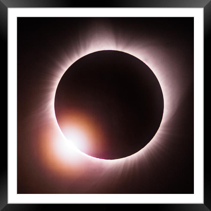 Diamond In The Sky Framed Mounted Print by Gareth Burge Photography
