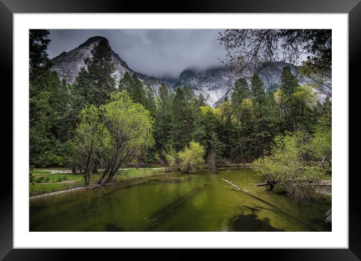 Tanya Creek, Yosemite National Park Framed Mounted Print by Gareth Burge Photography