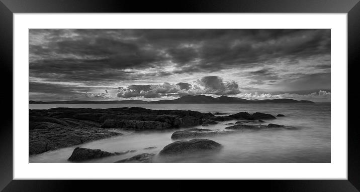 A View To Arran Framed Mounted Print by Gareth Burge Photography