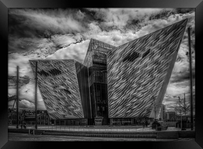 Titanic Building, Belfast Framed Print by Gareth Burge Photography