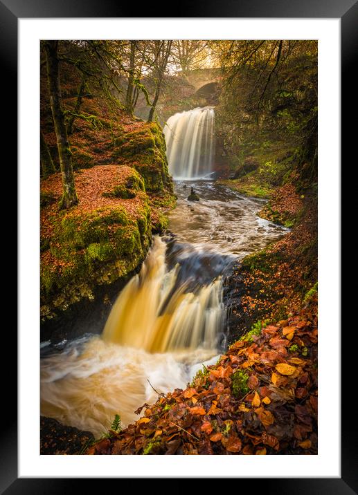 Red Carpet River Framed Mounted Print by Gareth Burge Photography