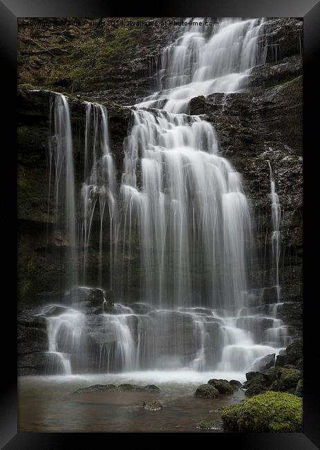 Scaleber Force Waterfall Framed Print by Martin Parratt