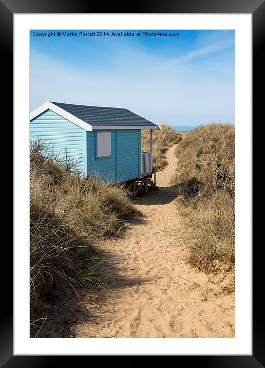 The Path to the Beach Framed Mounted Print by Martin Parratt