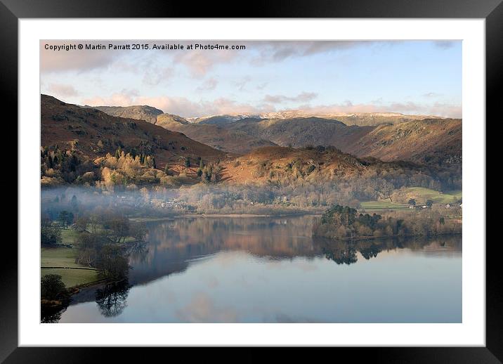 Grasmere, Lake District Framed Mounted Print by Martin Parratt