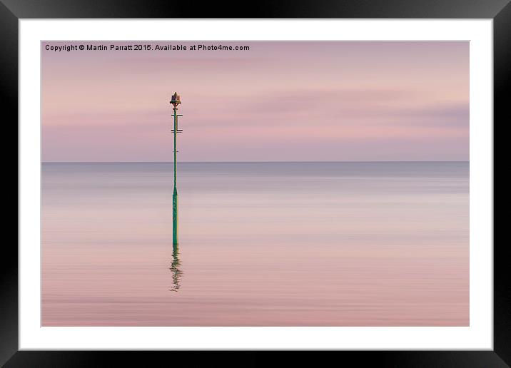 Tranquility Framed Mounted Print by Martin Parratt