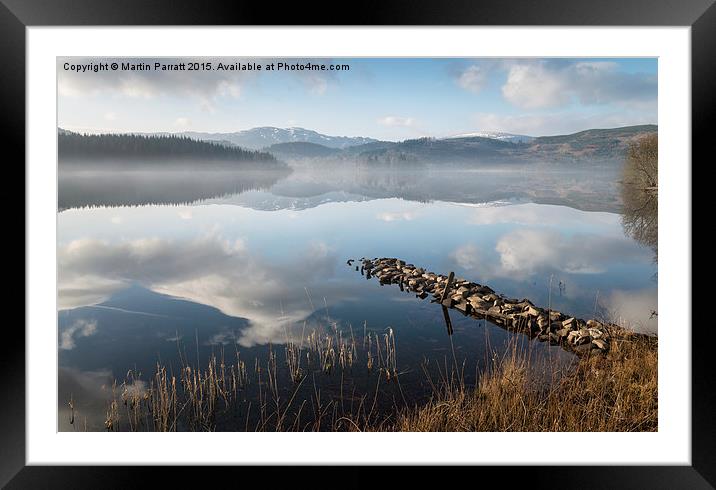  Loch Ard Framed Mounted Print by Martin Parratt