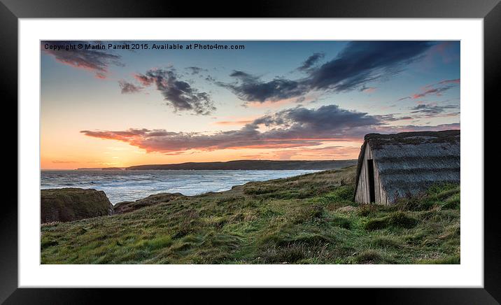 Freshwater West Framed Mounted Print by Martin Parratt