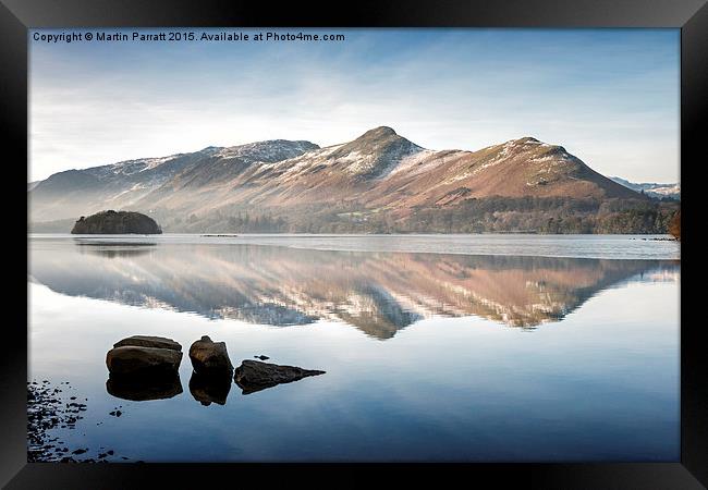 Derwent Water Framed Print by Martin Parratt