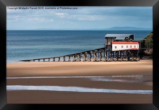 Tenby Boathouse Framed Print by Martin Parratt