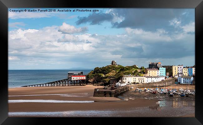  Tenby Harbour Framed Print by Martin Parratt