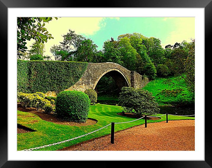 Brig o Doon 3 Framed Mounted Print by Bill Lighterness