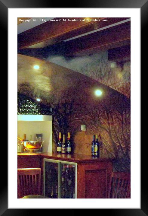 The old wine cellar Framed Mounted Print by Bill Lighterness