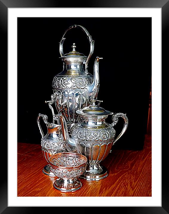 Tea Anyone ? Framed Mounted Print by Bill Lighterness