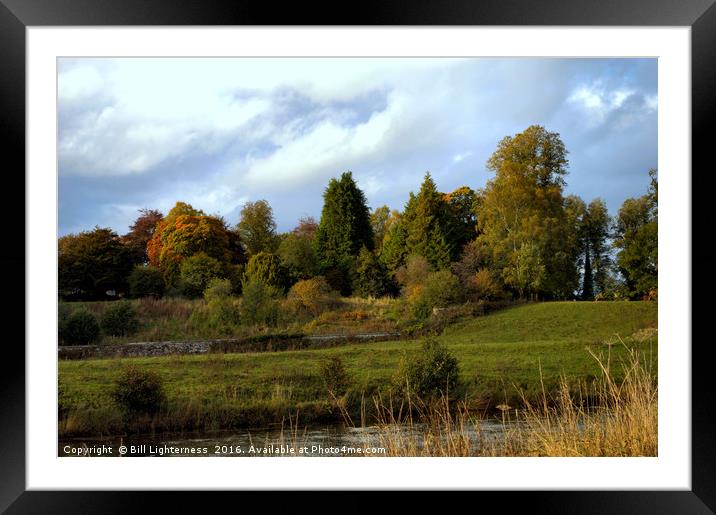 Autumn at the Clyde Valley  Framed Mounted Print by Bill Lighterness