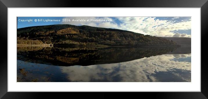 Loch Fyne panorama Framed Mounted Print by Bill Lighterness