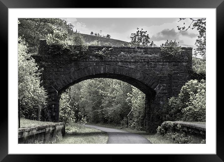 The Weary Traveller Framed Mounted Print by Purple OneTwoEight