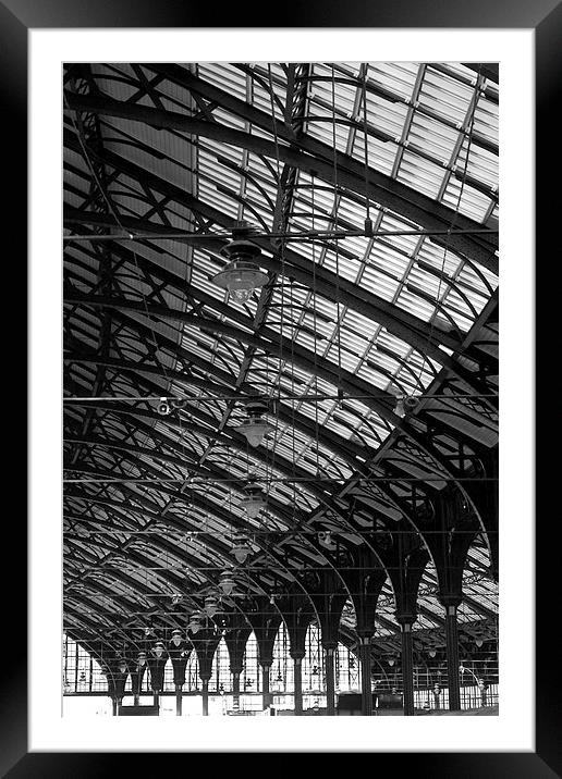 Brighton Station Framed Mounted Print by Richard Cooper-Knight