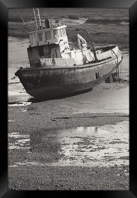 Shoreham Boat 3 Framed Print by Richard Cooper-Knight