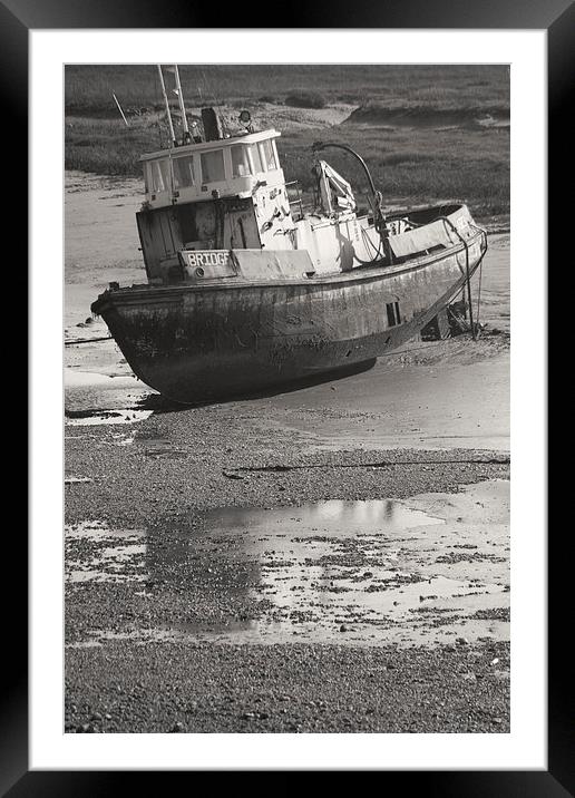Shoreham Boat 3 Framed Mounted Print by Richard Cooper-Knight
