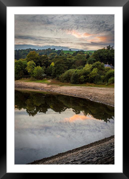  Toddbrook Reservoir Framed Mounted Print by Laura Kenny