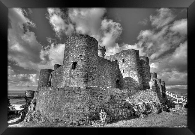 Harlech Castle Framed Print by Matthew Allmark