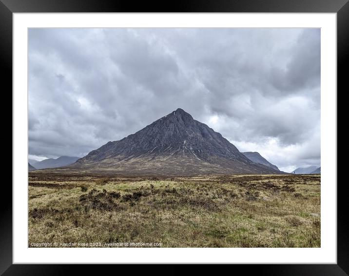 Outdoor mountain Framed Mounted Print by Alasdair Rose