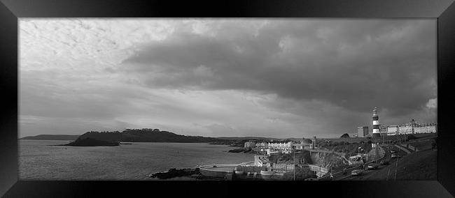 Plymouth Sea Front Framed Print by Alasdair Rose