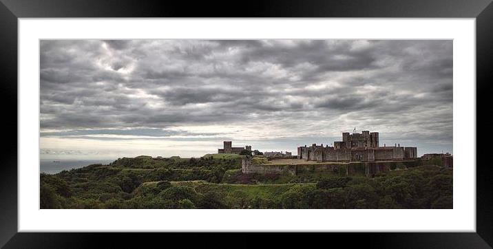 Dover Castle Framed Mounted Print by Paul Austen