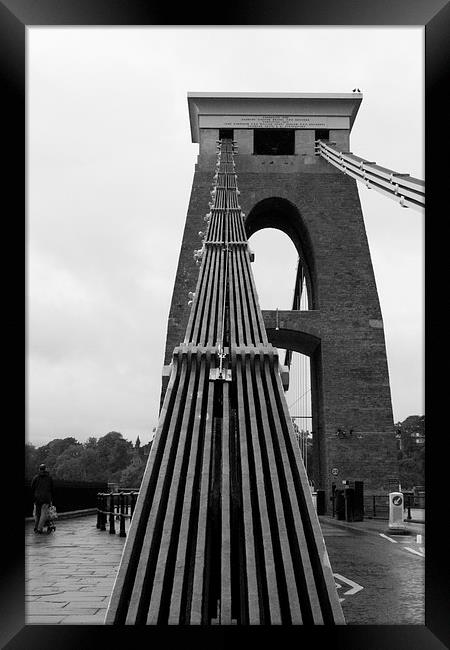 Clifton Suspension Bridge Framed Print by Paul Austen