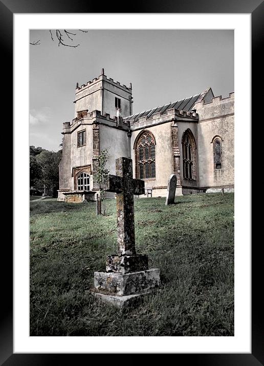 Holy Rood Church Framed Mounted Print by Paul Austen