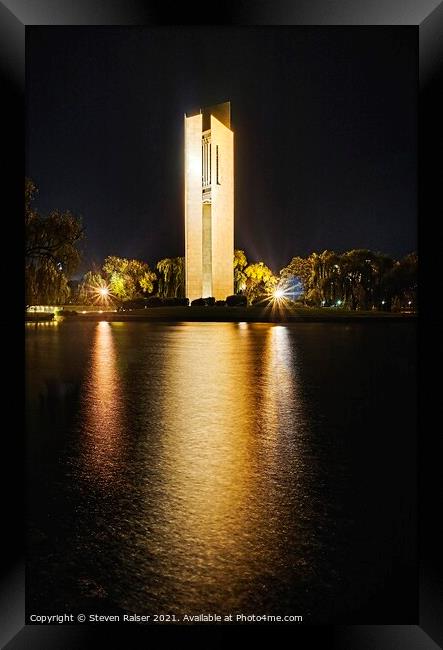 Carillon - Canberra - Australia Framed Print by Steven Ralser