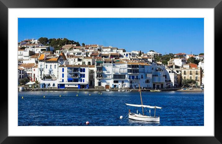 Cadaques foreshore, Spain  Framed Mounted Print by Steven Ralser